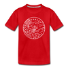 Arkansas Toddler T-Shirt - State Design Arkansas Toddler Tee - red