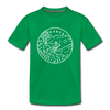 Arkansas Toddler T-Shirt - State Design Arkansas Toddler Tee - kelly green