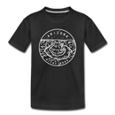 Arizona Toddler T-Shirt - State Design Arizona Toddler Tee - black