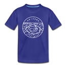 Arizona Toddler T-Shirt - State Design Arizona Toddler Tee - royal blue