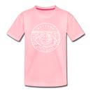Arizona Toddler T-Shirt - State Design Arizona Toddler Tee - pink