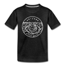 Arizona Toddler T-Shirt - State Design Arizona Toddler Tee - charcoal gray