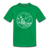 California Toddler T-Shirt - State Design California Toddler Tee - kelly green