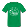 California Toddler T-Shirt - State Design California Toddler Tee - kelly green