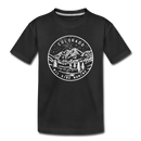 Colorado Toddler T-Shirt - State Design Colorado Toddler Tee - black