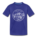 Colorado Toddler T-Shirt - State Design Colorado Toddler Tee - royal blue