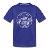 Colorado Toddler T-Shirt - State Design Colorado Toddler Tee - royal blue