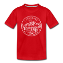 Colorado Toddler T-Shirt - State Design Colorado Toddler Tee - red