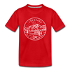 Colorado Toddler T-Shirt - State Design Colorado Toddler Tee - red