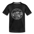 Colorado Toddler T-Shirt - State Design Colorado Toddler Tee - charcoal gray