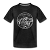 Colorado Toddler T-Shirt - State Design Colorado Toddler Tee - charcoal gray