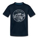 Colorado Toddler T-Shirt - State Design Colorado Toddler Tee - deep navy