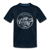 Colorado Toddler T-Shirt - State Design Colorado Toddler Tee - deep navy