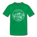 Colorado Toddler T-Shirt - State Design Colorado Toddler Tee - kelly green