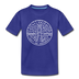 Delaware Toddler T-Shirt - State Design Delaware Toddler Tee - royal blue