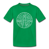 Delaware Toddler T-Shirt - State Design Delaware Toddler Tee - kelly green