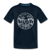 Florida Toddler T-Shirt - State Design Florida Toddler Tee - deep navy