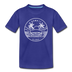 Hawaii Toddler T-Shirt - State Design Hawaii Toddler Tee - royal blue