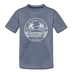 Hawaii Toddler T-Shirt - State Design Hawaii Toddler Tee - heather blue