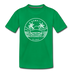 Hawaii Toddler T-Shirt - State Design Hawaii Toddler Tee - kelly green