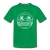 Hawaii Toddler T-Shirt - State Design Hawaii Toddler Tee - kelly green