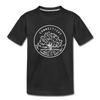 Connecticut Toddler T-Shirt - State Design Connecticut Toddler Tee - black
