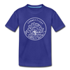 Connecticut Toddler T-Shirt - State Design Connecticut Toddler Tee - royal blue