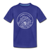 Connecticut Toddler T-Shirt - State Design Connecticut Toddler Tee - royal blue