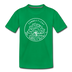 Connecticut Toddler T-Shirt - State Design Connecticut Toddler Tee - kelly green