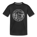 Georgia Toddler T-Shirt - State Design Georgia Toddler Tee - black