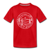 Georgia Toddler T-Shirt - State Design Georgia Toddler Tee - red