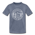 Georgia Toddler T-Shirt - State Design Georgia Toddler Tee - heather blue
