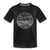 Idaho Toddler T-Shirt - State Design Idaho Toddler Tee - charcoal gray