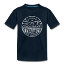 Idaho Toddler T-Shirt - State Design Idaho Toddler Tee - deep navy