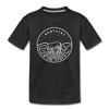 Kentucky Toddler T-Shirt - State Design Kentucky Toddler Tee - black