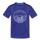 Kentucky Toddler T-Shirt - State Design Kentucky Toddler Tee - royal blue
