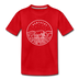 Kentucky Toddler T-Shirt - State Design Kentucky Toddler Tee - red
