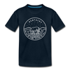 Kentucky Toddler T-Shirt - State Design Kentucky Toddler Tee - deep navy