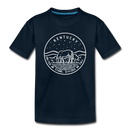 Kentucky Toddler T-Shirt - State Design Kentucky Toddler Tee - deep navy