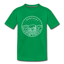 Kentucky Toddler T-Shirt - State Design Kentucky Toddler Tee - kelly green