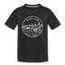 Maryland Toddler T-Shirt - State Design Maryland Toddler Tee - black