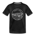 Maryland Toddler T-Shirt - State Design Maryland Toddler Tee - charcoal gray