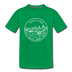 Maryland Toddler T-Shirt - State Design Maryland Toddler Tee - kelly green