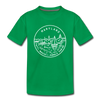 Maryland Toddler T-Shirt - State Design Maryland Toddler Tee - kelly green