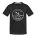 Louisiana Toddler T-Shirt - State Design Louisiana Toddler Tee - black