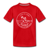 Louisiana Toddler T-Shirt - State Design Louisiana Toddler Tee - red