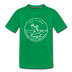 Louisiana Toddler T-Shirt - State Design Louisiana Toddler Tee - kelly green