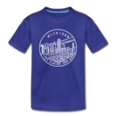 Michigan Toddler T-Shirt - State Design Michigan Toddler Tee - royal blue
