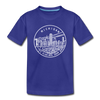 Michigan Toddler T-Shirt - State Design Michigan Toddler Tee - royal blue
