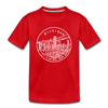 Michigan Toddler T-Shirt - State Design Michigan Toddler Tee - red